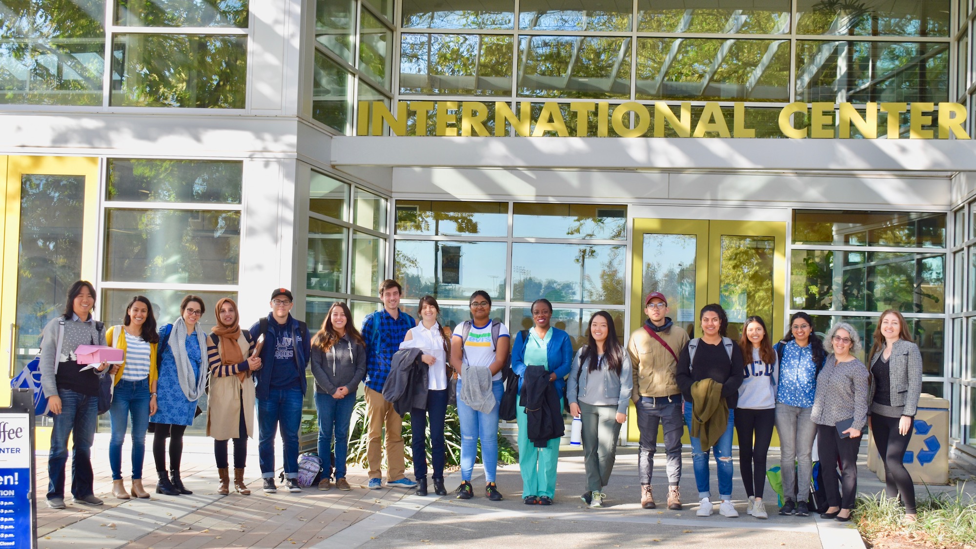 Global Education for All Fellows outside International Center