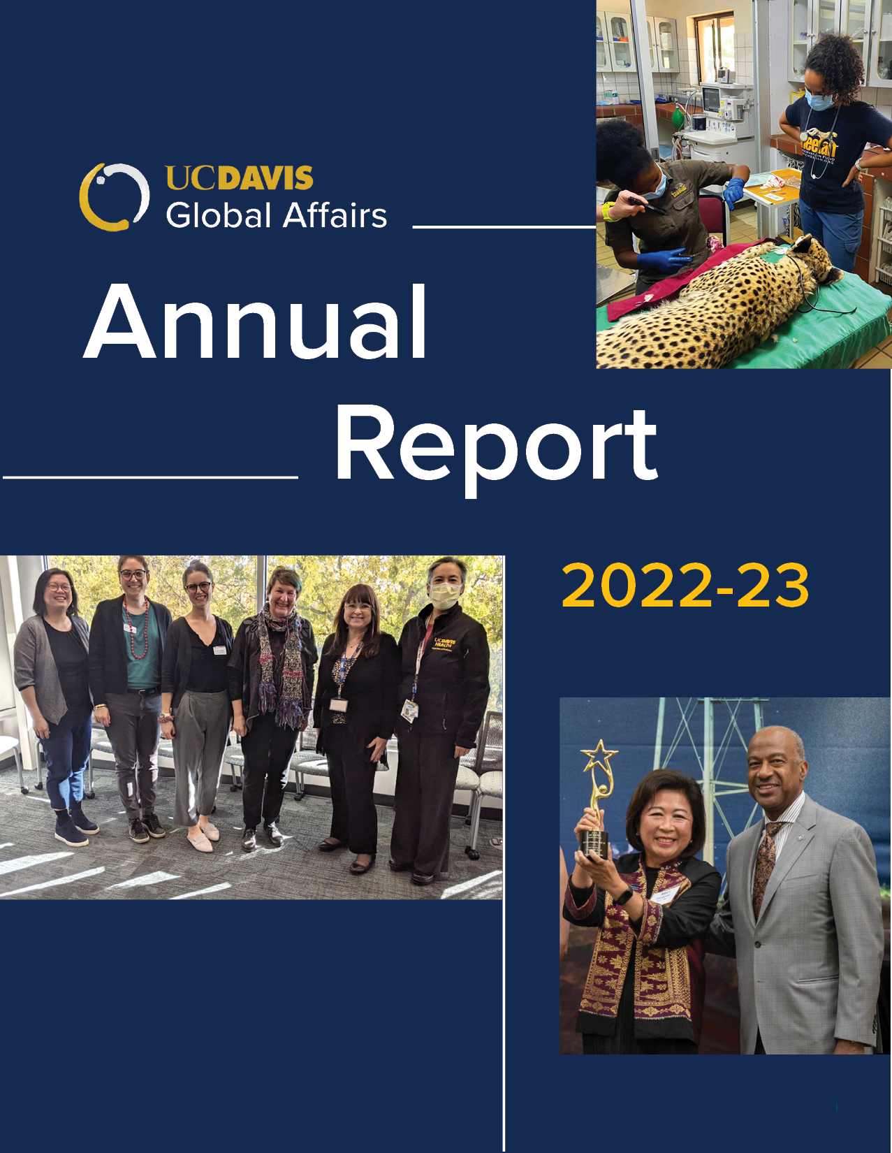 UC Davis Global Affairs 2022-23 Annual Report Cover