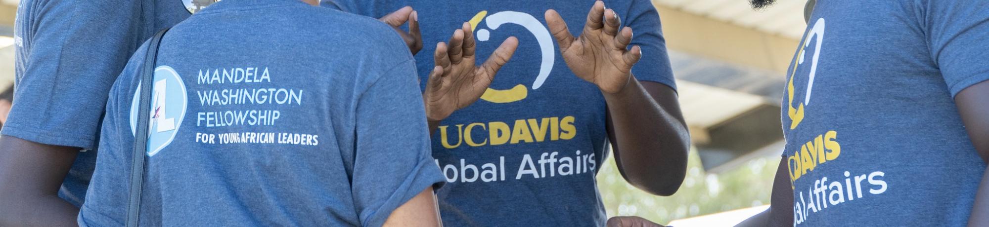 Mandela and Global Affairs t-shirts